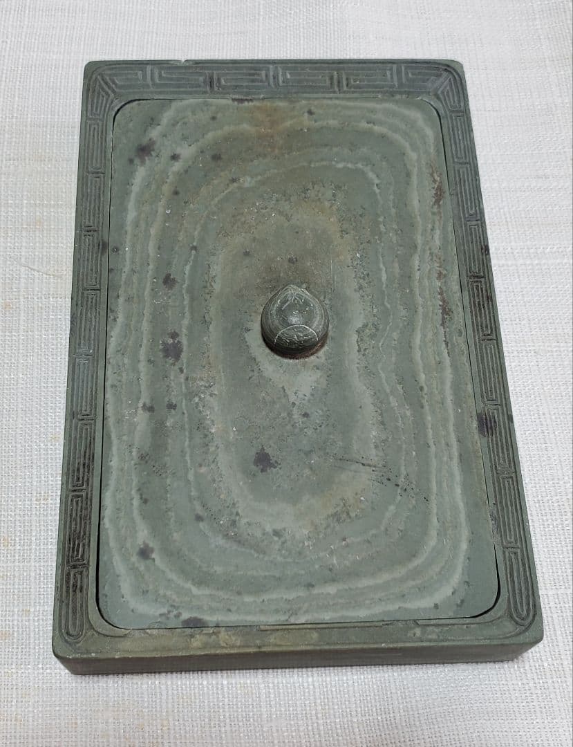中国端溪硯/ 古い硯/ 青色硯 硯