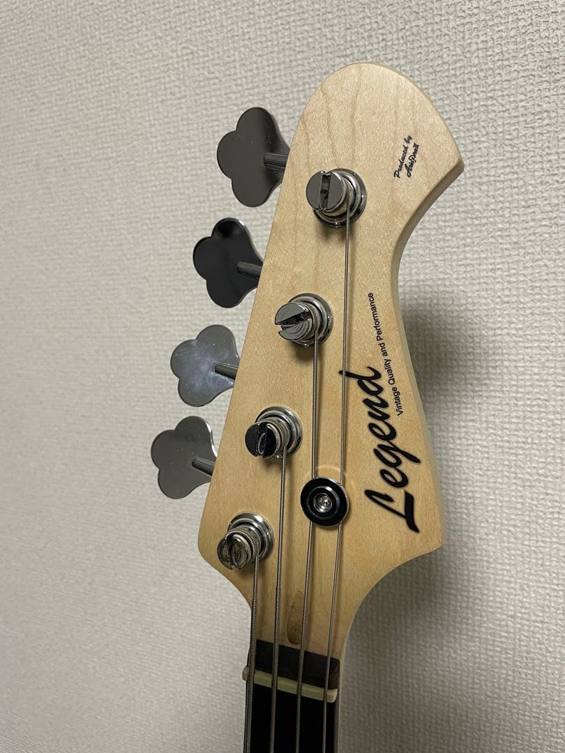 エレキベース 青 ブランドLegend
