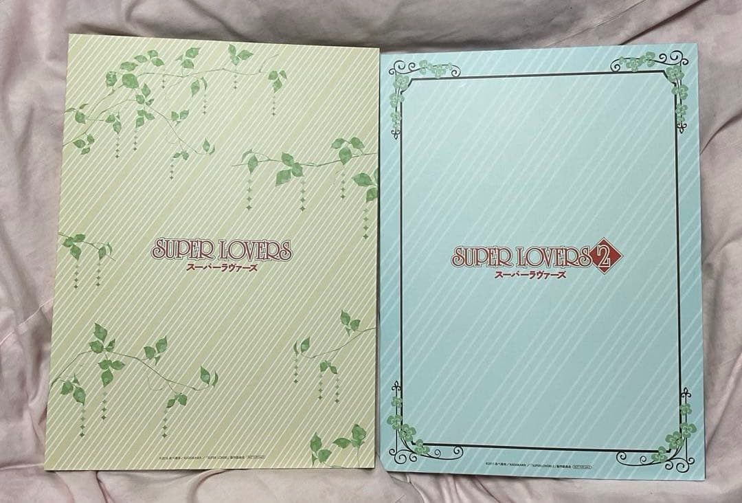 あべ美幸 SUPER LOVERS DVD全巻購入特典ディスク収納バインダー2種