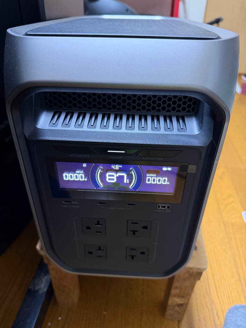 発電機・ポータブル電源 EcoFlow DELTA 3 Max Plus 2048Wh