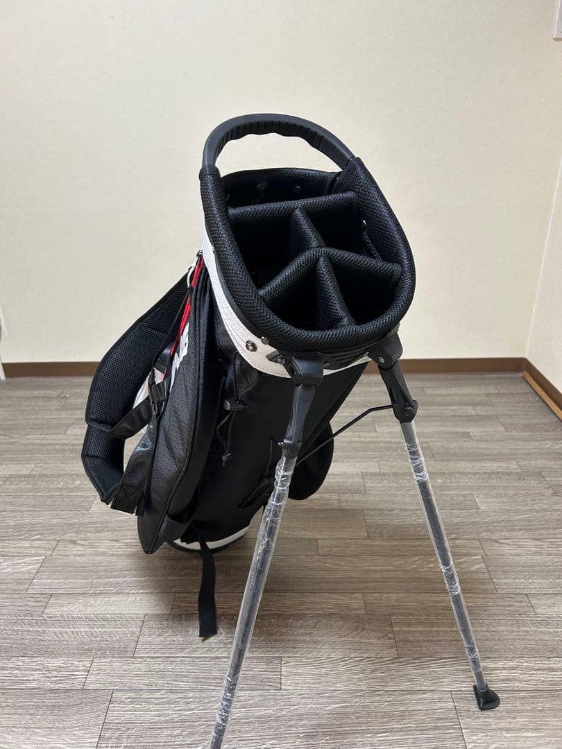 PINGのHoofer Liteスタンドキャディバッグ　トリコロール　未使用品