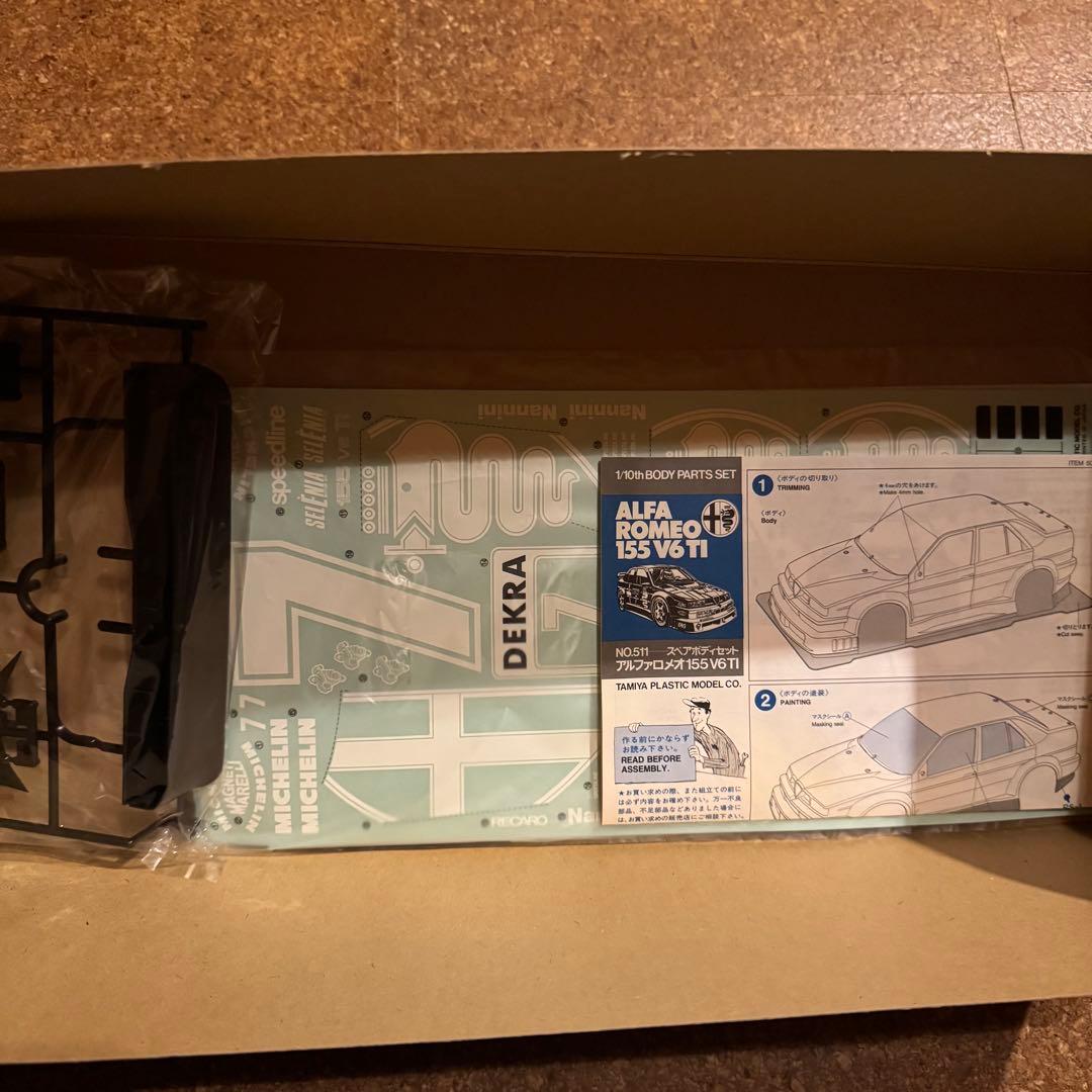 TAMIYA アルファロメオ 155 V6 TI 1/10 ボディ タミヤ