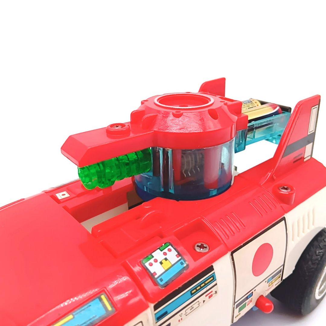 当時物 バンダイ 星銃士ビスマルク プラデラ ロードレオン ビーム砲 稼働品