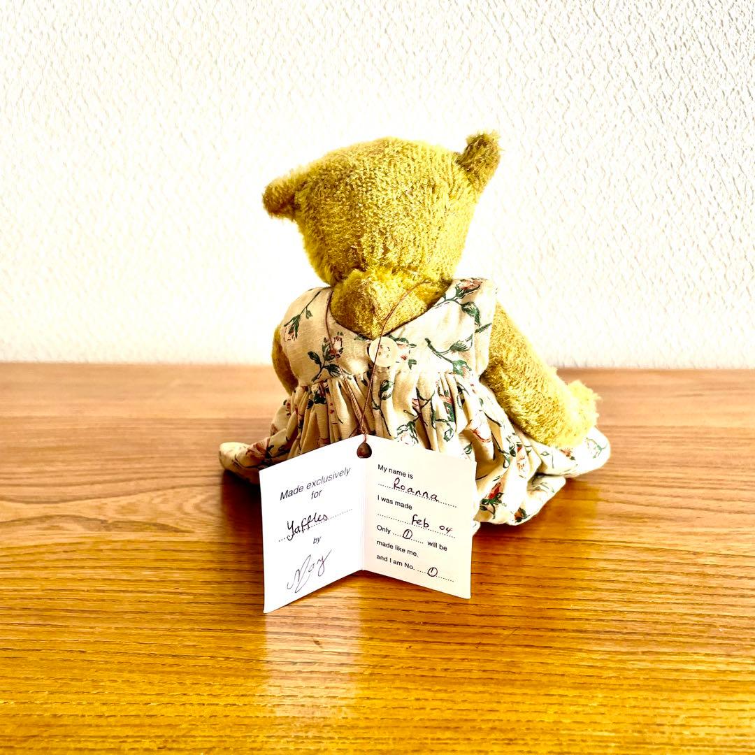 フォーゲットミーノット　Maryさん　テディベア