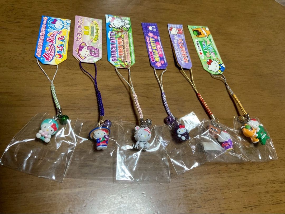 希少 激レア 新品 ご当地 ハローキティ 47都道府県 コンプセット ストラップ