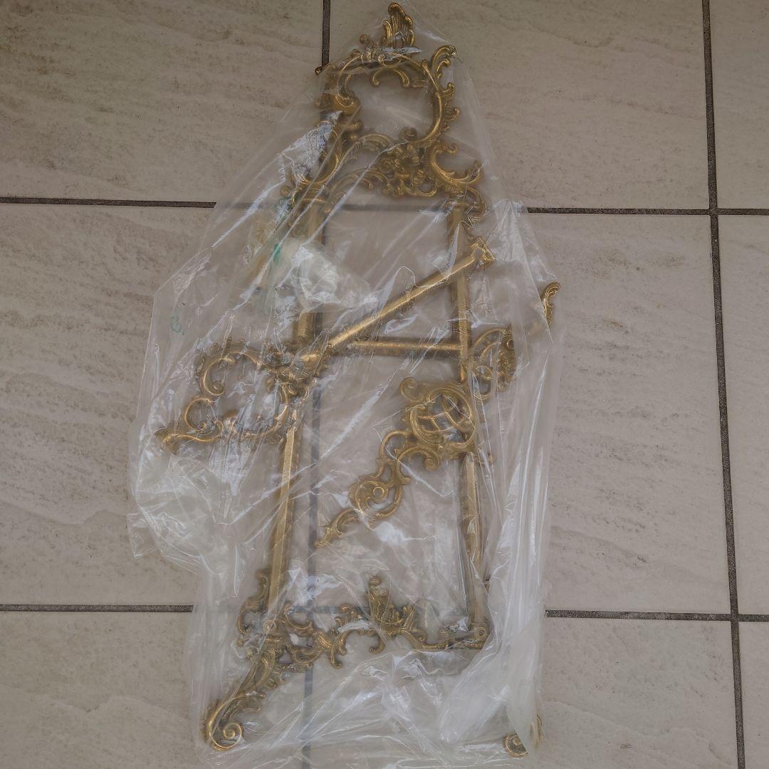 イタリア真鍮イーゼル特大