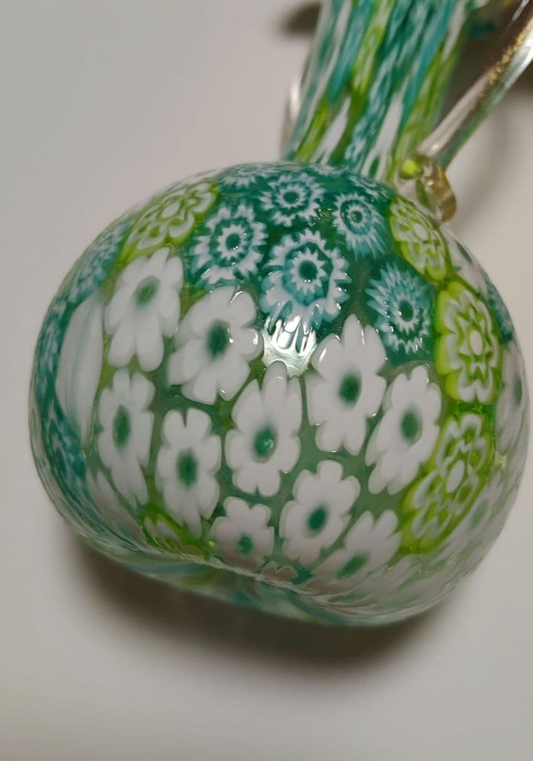 ヴェネツィアンガラス　一輪挿し　箱根ガラスの森美術館