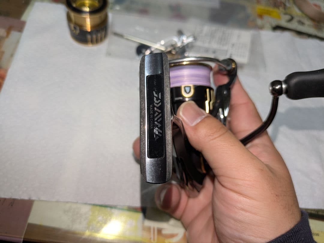 ダイワ セオリー2004H フルベアリング化 マグシールドレス化　スプールおまけ
