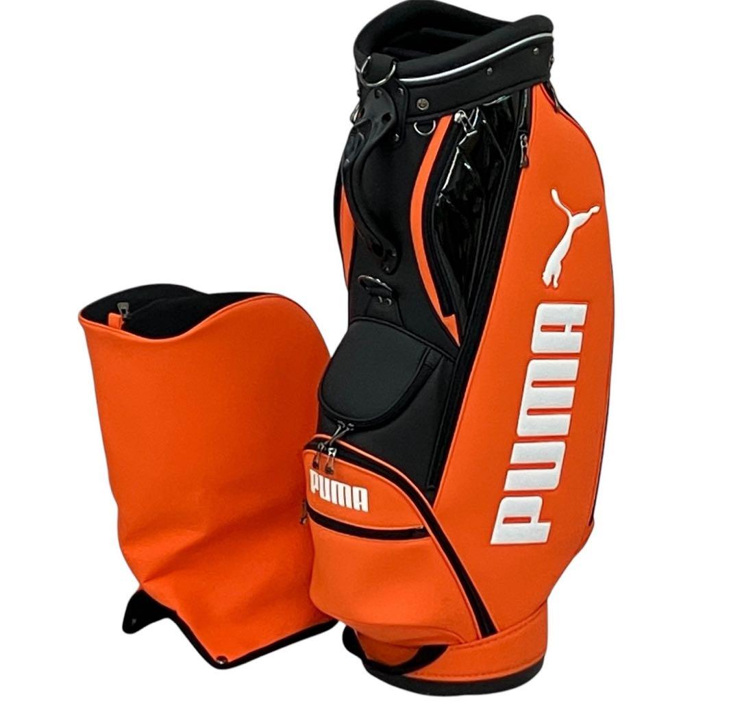 稀少品！プーマ　PUMA シーズナルズ キャディバッグ/ ビブラントオレンジ