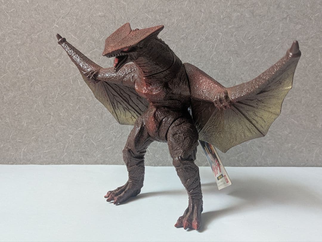 バンダイソフビ　ガメラ　ギャオス　2種　※タグ付　美品　当時物　日本製　ムビモン