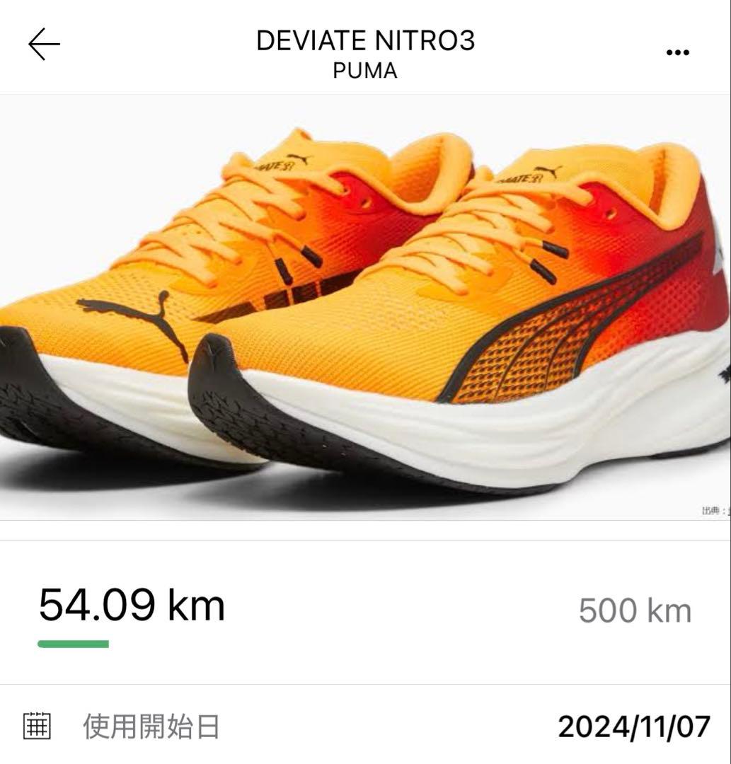 PUMA DEVIATE NITRO3 Men's【26.0cm】
