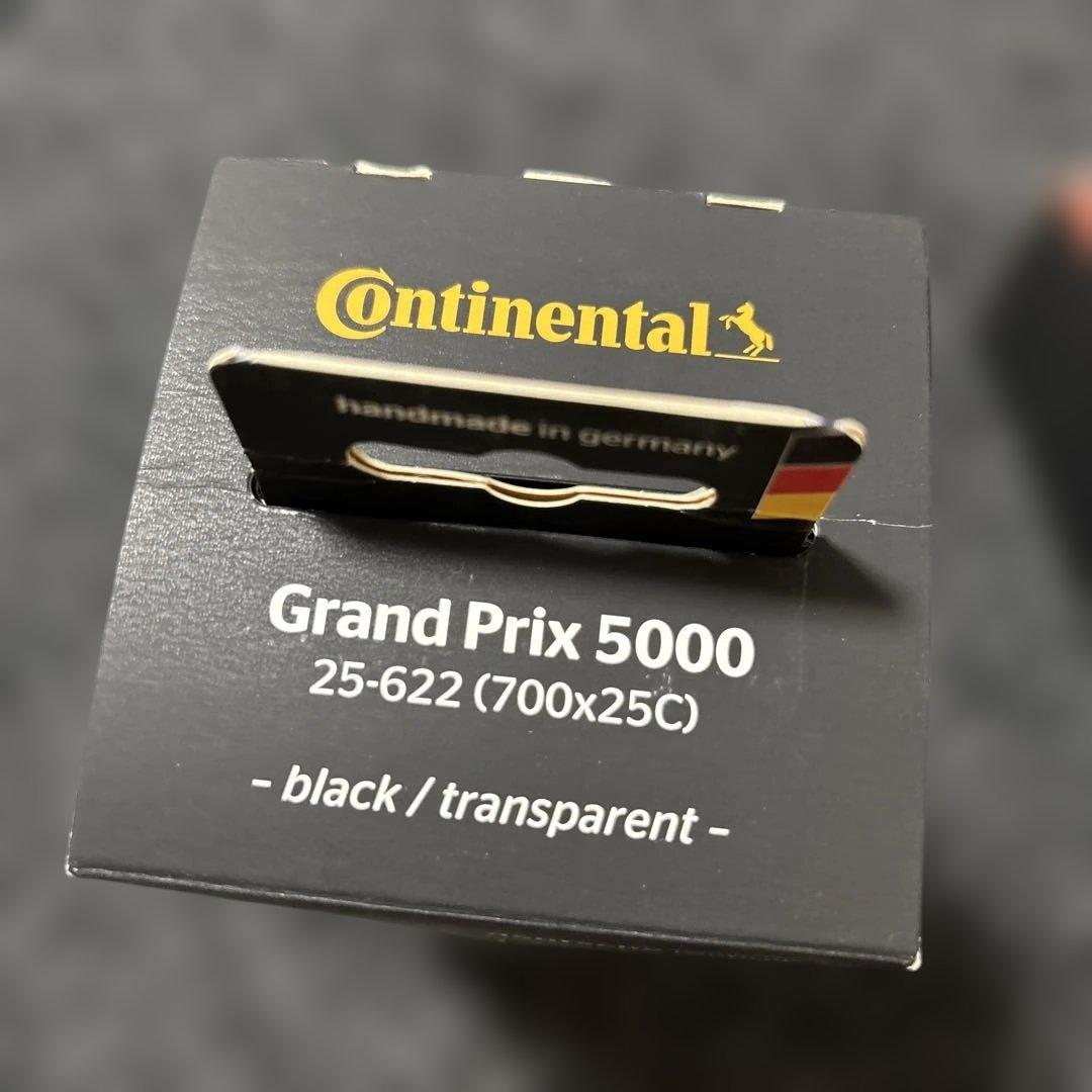 【新品２本】コンチネンタル Grand Prix 5000 CL 25c タイヤ