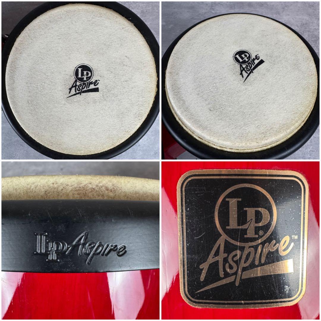 LP ウッドボンゴ LPA601-RW Aspire ボンゴ レッドウッド