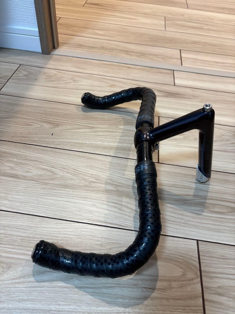 nittoブルホーンバー38cmステム付き