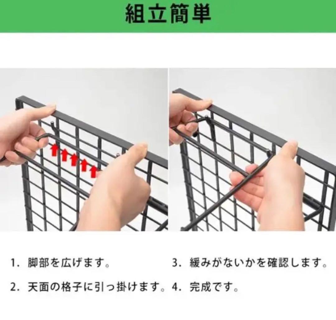フィールドラック3個セット オルテガ柄 天板付き 収納ケース付き (D)