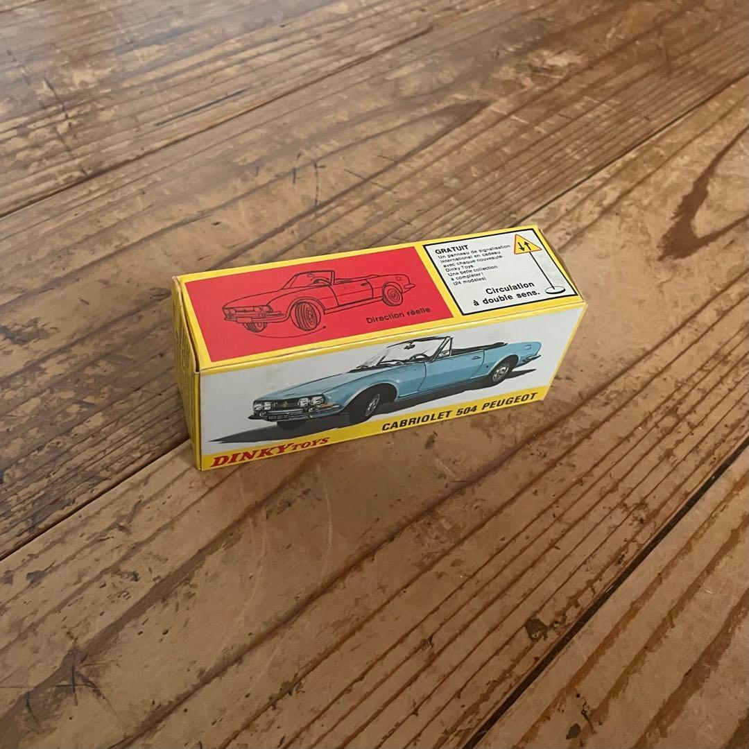 ディンキー　dinky プジョー ビンテージ　ミニカー　ディンキートイズ　レトロ