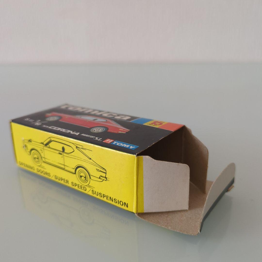【美品】黒箱 トミカ ニューコロナ ハードトップ SL 色指定箱
