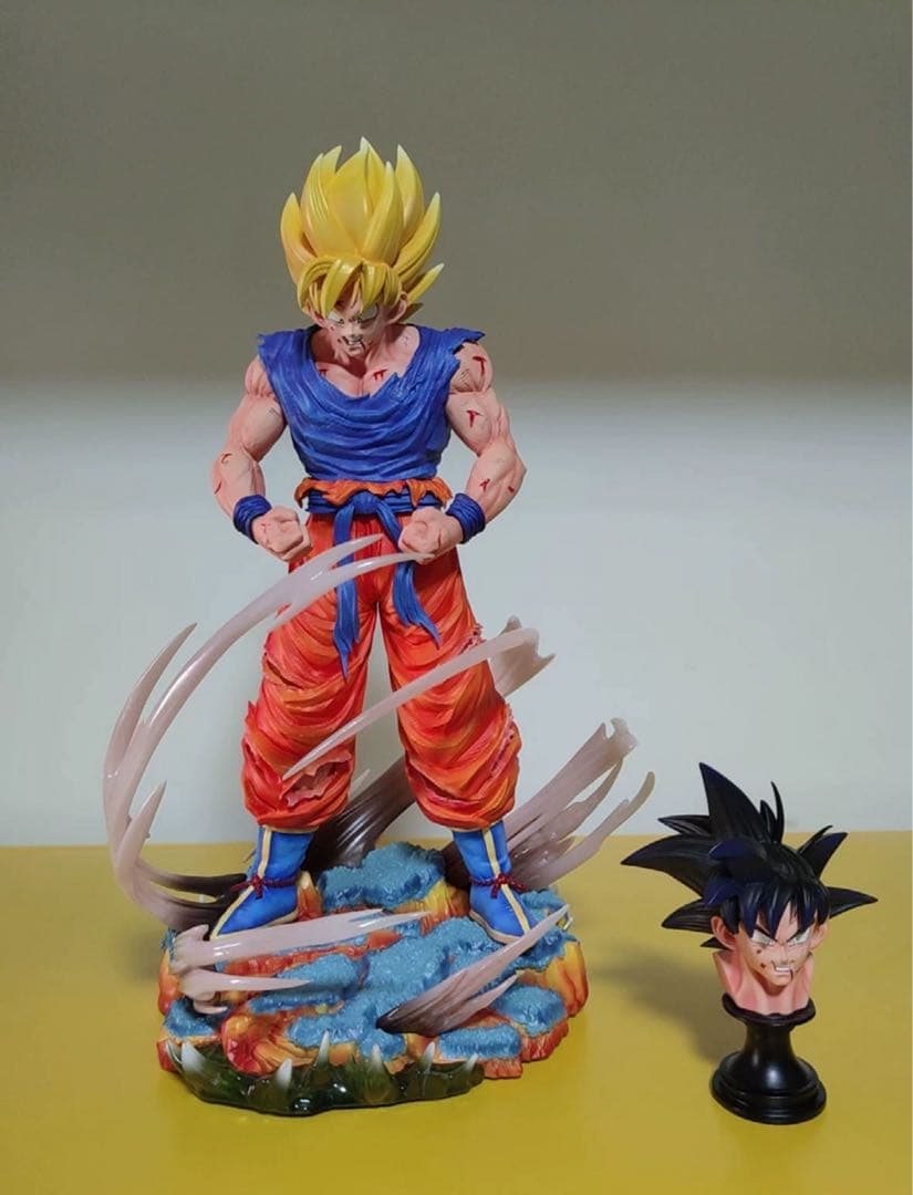 ドラゴンボール 孫悟空 ガレキ ガレージキット スタチューX①③③