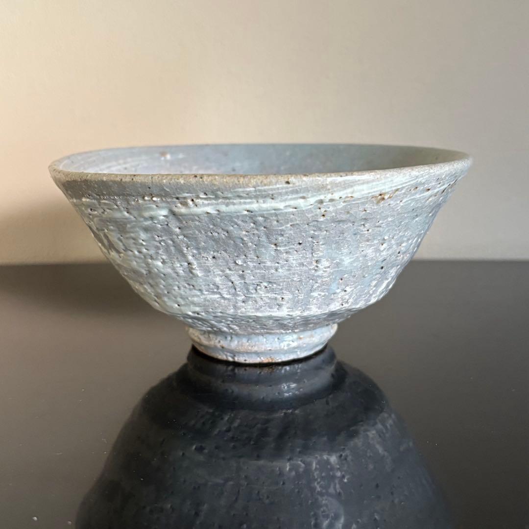 池順鐸作 韓国人間文化財 高麗陶窯 共箱・共布・栞付き 1客