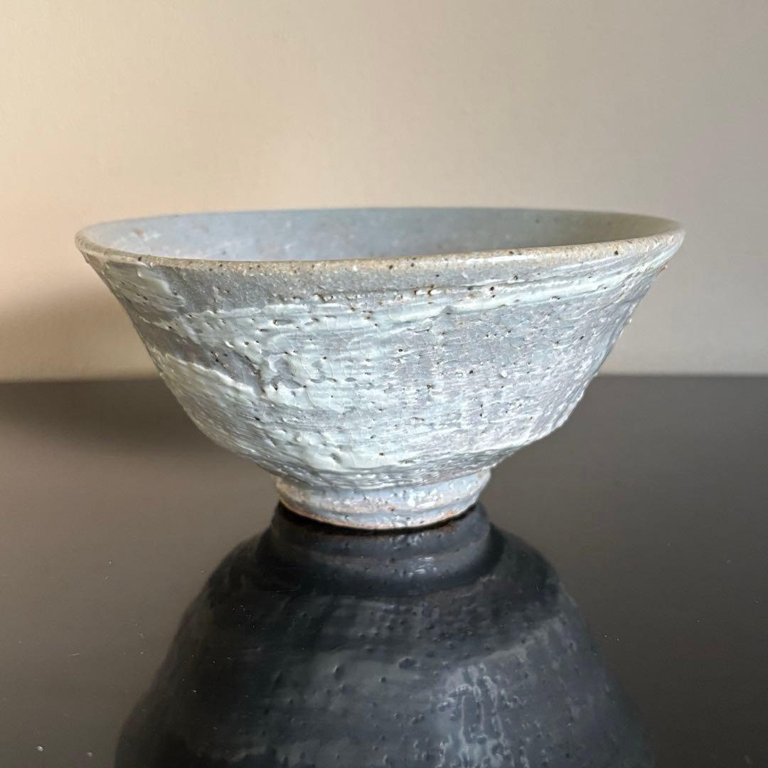 池順鐸作 韓国人間文化財 高麗陶窯 共箱・共布・栞付き 1客