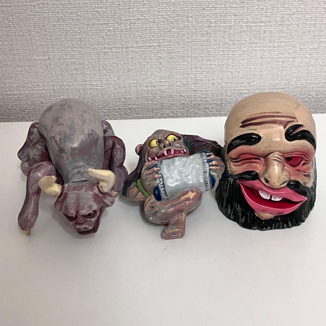 ゲゲゲの鬼太郎　カバヤ　水木しげるの妖怪シリーズ　妖怪事典　フィギュア　セット