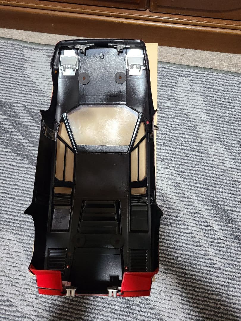 タミヤ 1/10 RC カウンタックLP500Sボディ(レッド)