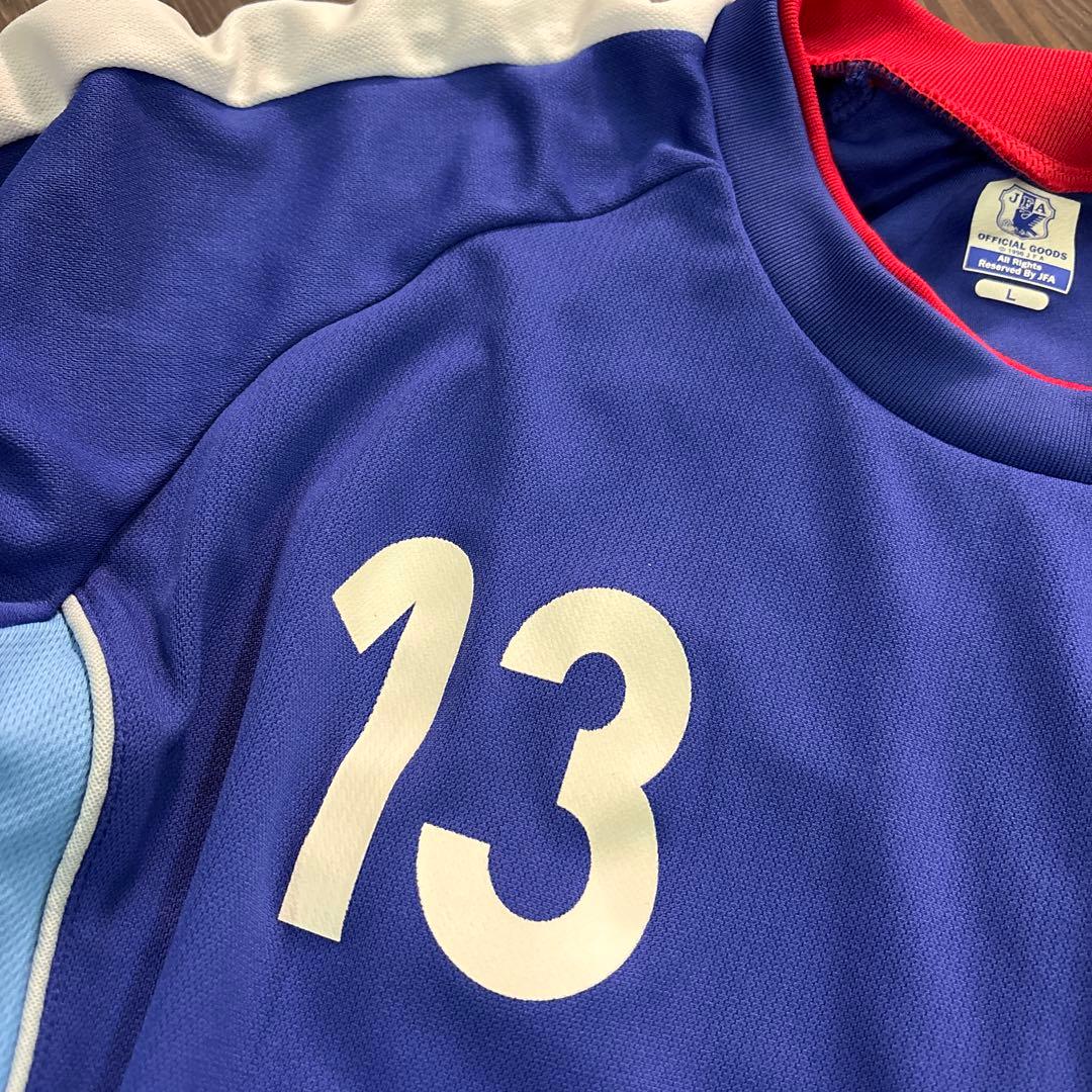 8SM1 JFA サッカーユニフォーム　13番鈴木　日本代表　古着