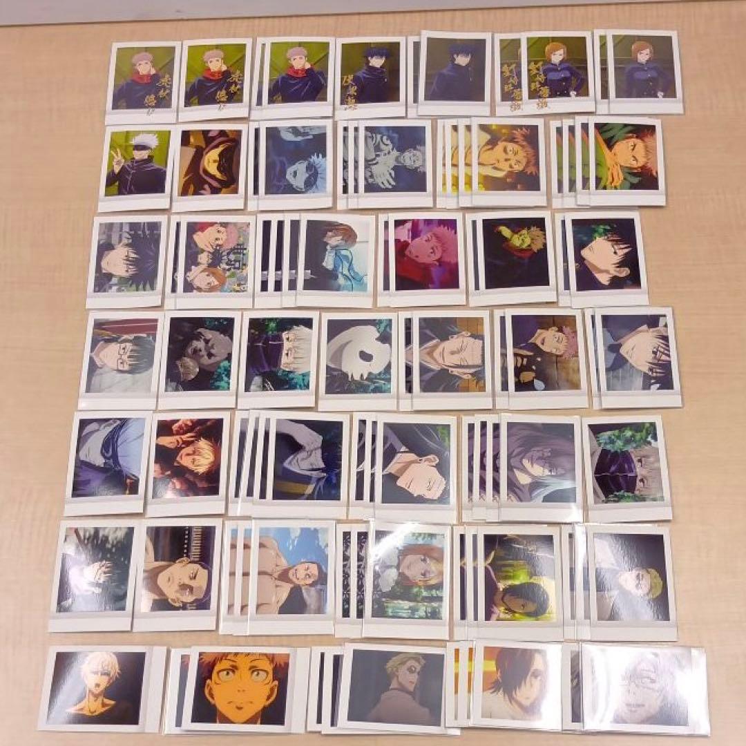 ❶呪術廻戦 五条悟 コースター トランプ 紙類 ステッカーなど 大量 まとめ売り