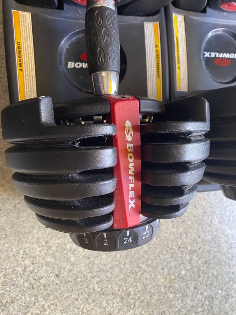Bowflex ボウフレックス　可変式ダンベル 24kg ①