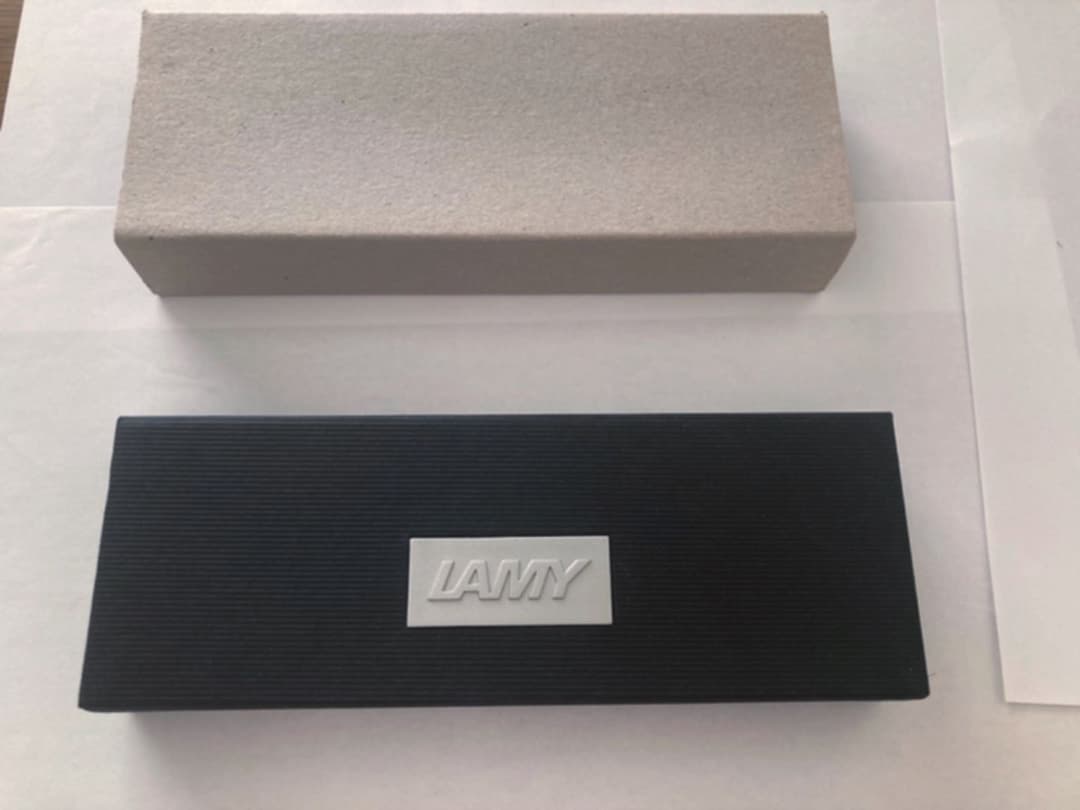新品　廃盤　希少　レア　LAMY ラミーボールペン　銀色軸