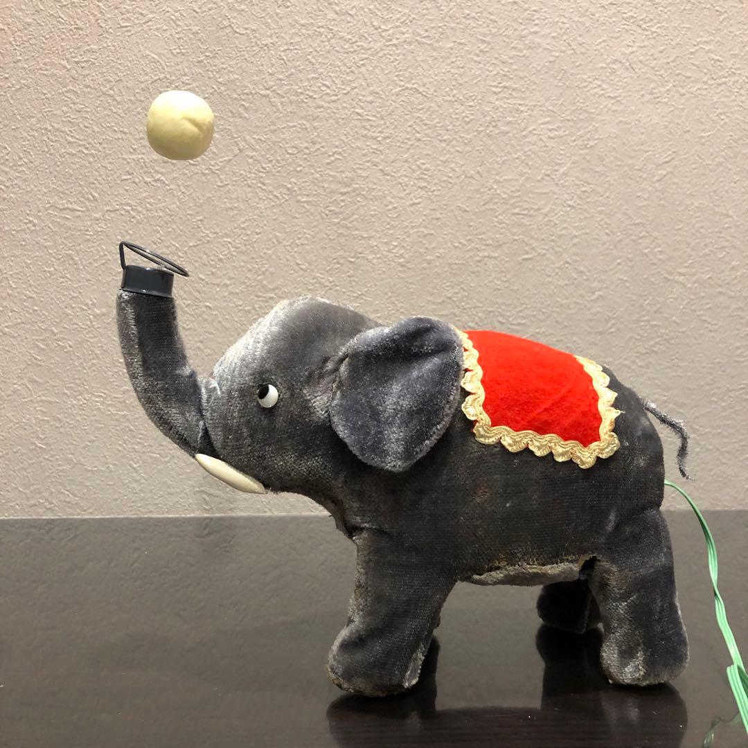 マスダヤ　1960年代製　Walking Elephant ブリキ 増田屋　当時