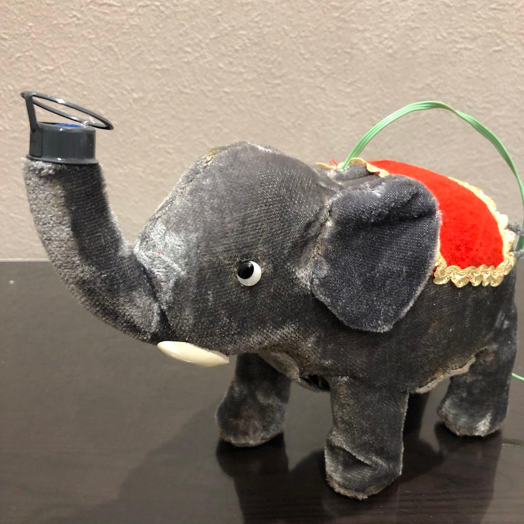 マスダヤ　1960年代製　Walking Elephant ブリキ 増田屋　当時