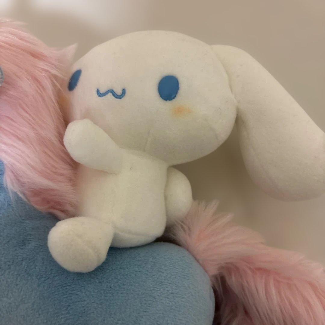 シナモン ユニコーン ふわふわシナモロール展　限定 ぬいぐるみ　紙タグ付き