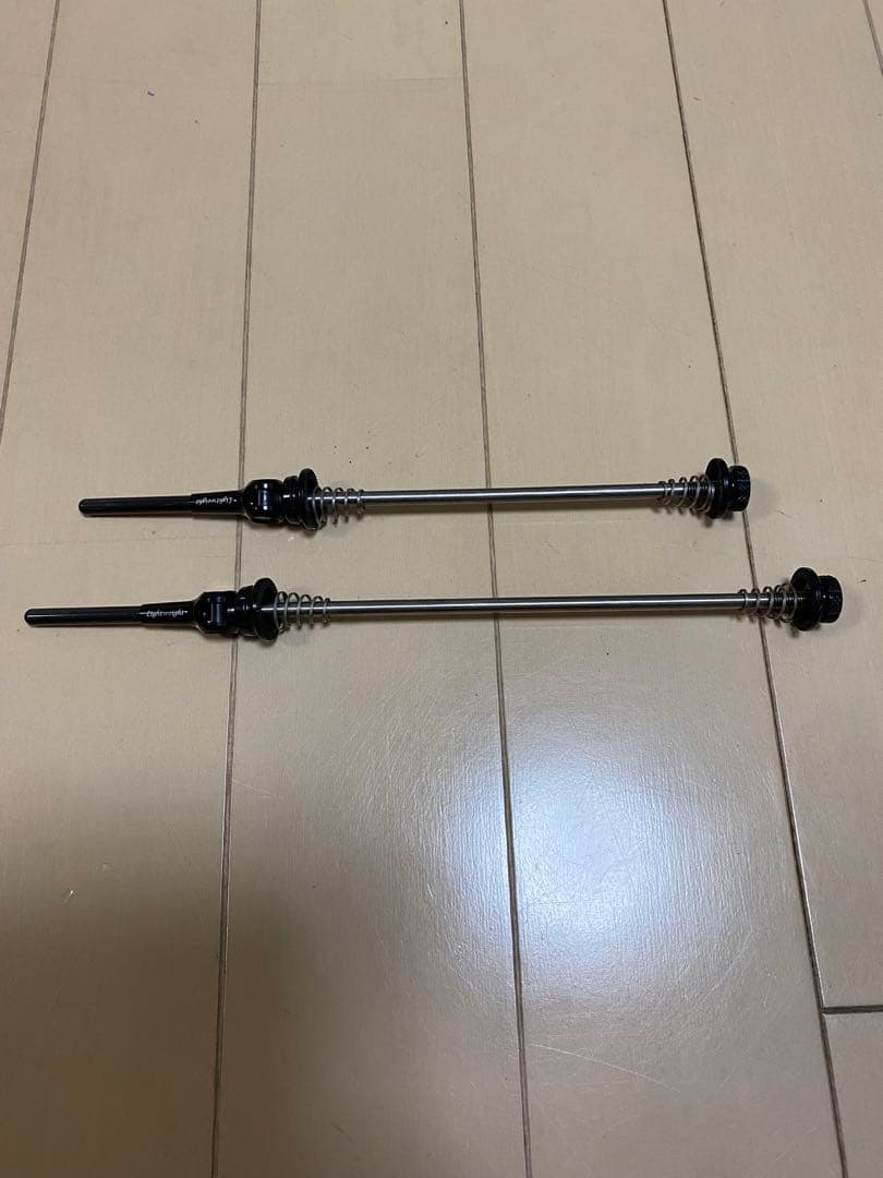 ライトウェイトスタンダーG3フロント、専用バッグ、チタン製クイック前後 セット