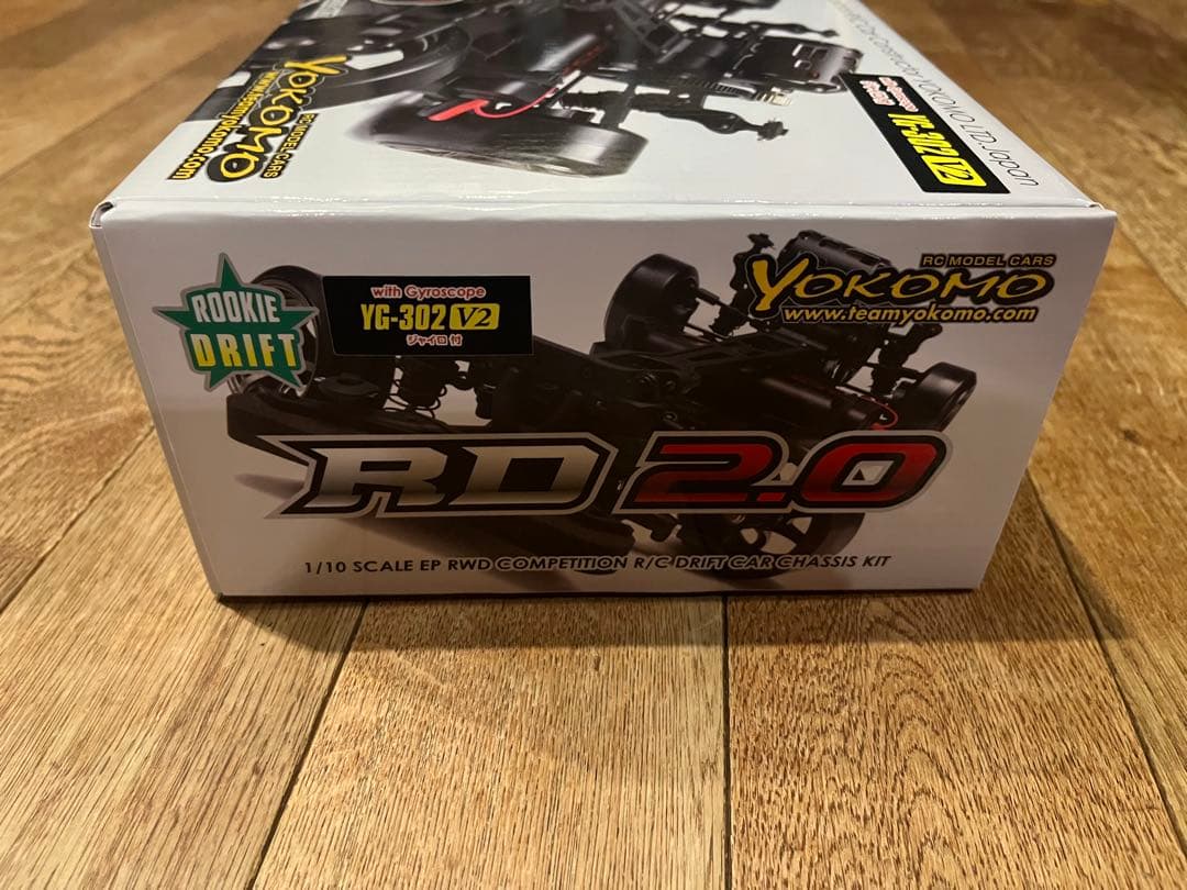 Yokomo RD 2.0 RWD ドリフトカー シャーシキット　ジャイロ付き
