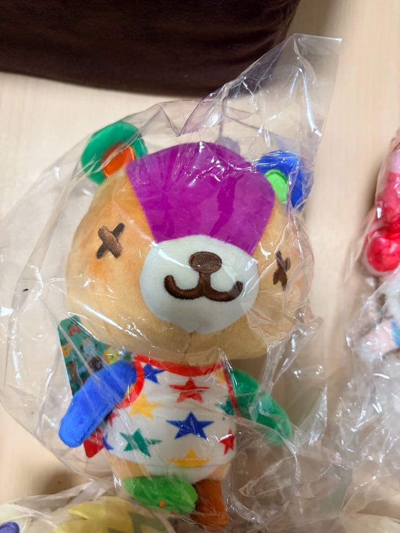 未開封☆あつまれどうぶつの森　ぬいぐるみ　ジュン　パッチ　キャラメル　ジャック