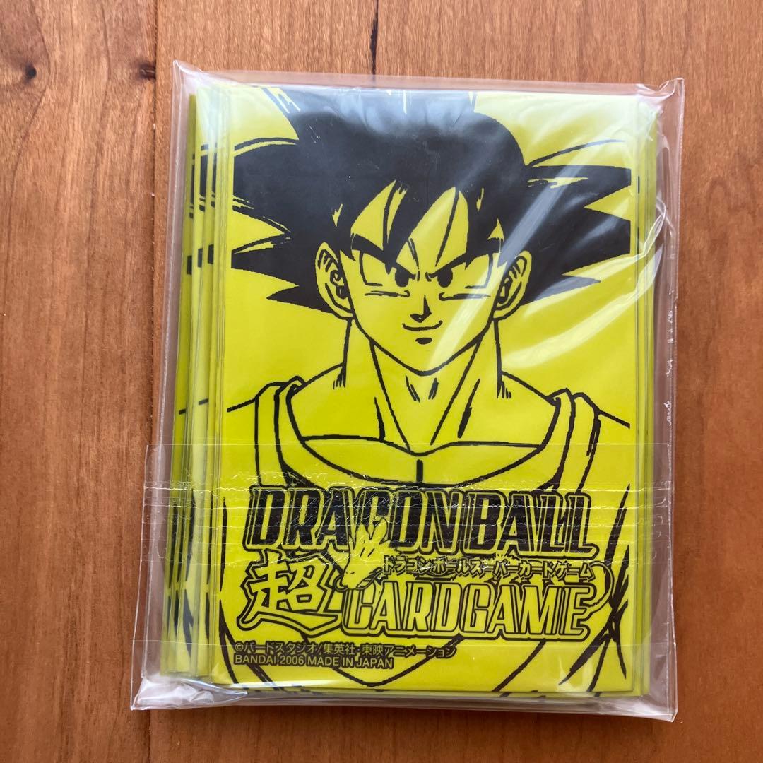 ドラゴンボール データカードダスキャンペーン 当選カード「孫悟空」、特製スリーブ
