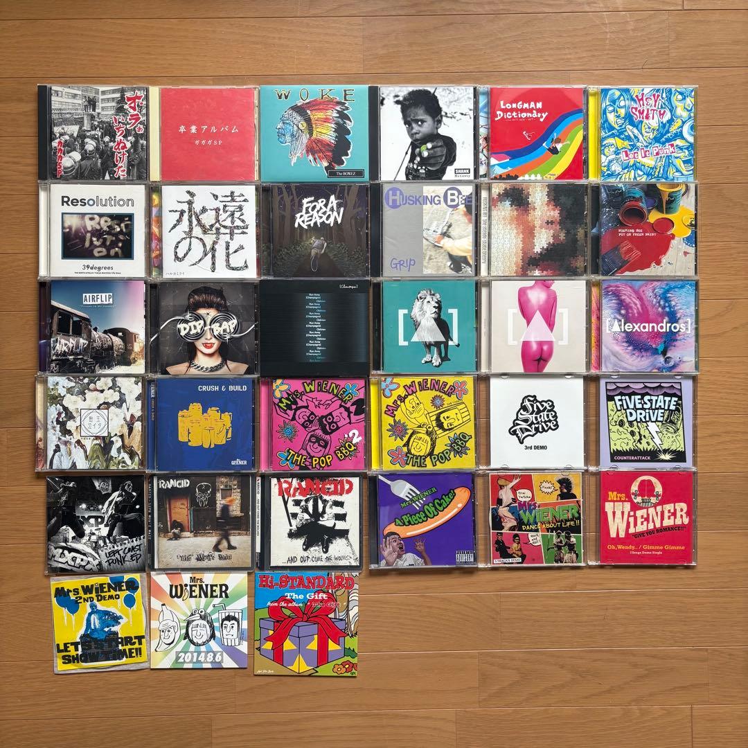 レア廃盤 邦楽 洋楽 CDコレクション 173枚まとめ売り パンク ロック スカ