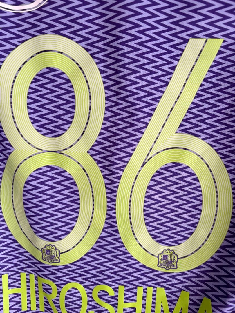 サンフレッチェ広島 86番 Nike ピースマッチユニフォーム　Mサイズ