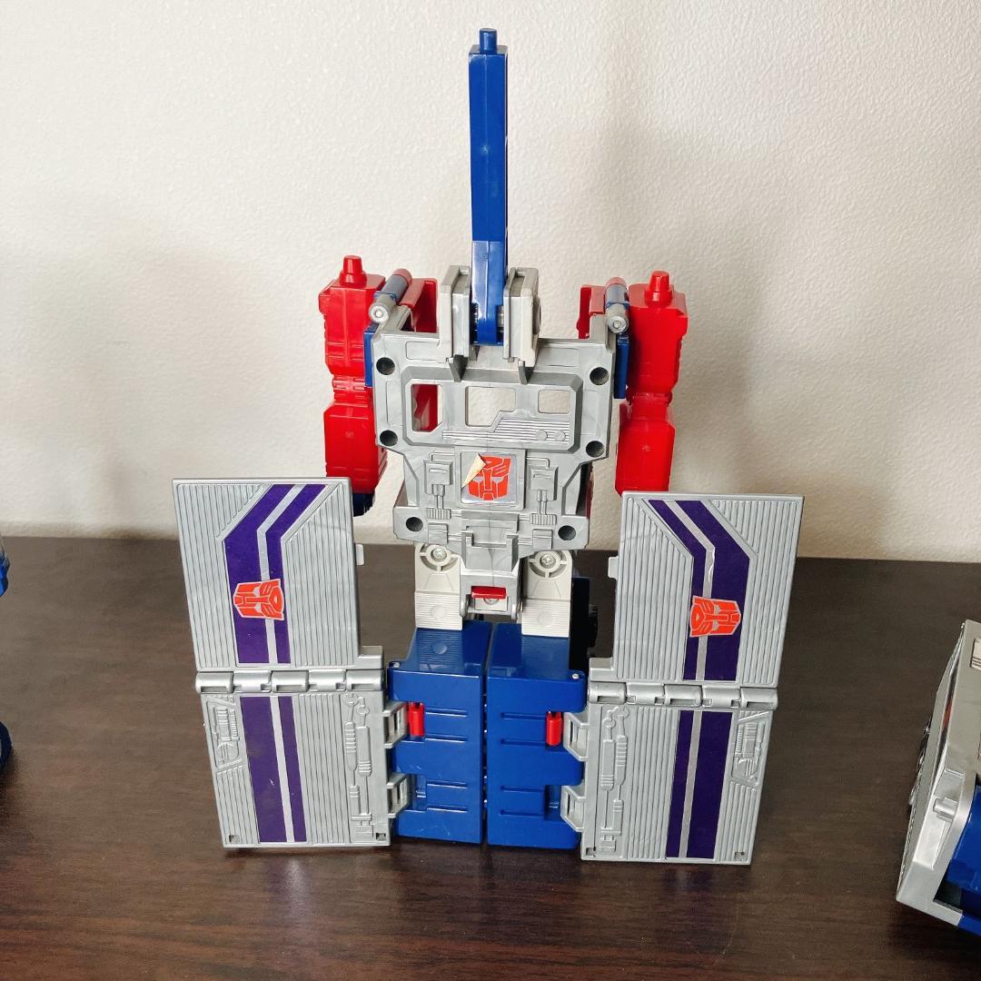 トランスフォーマー G1 コンボイ & スーパージンライ 現状品 欠品あり