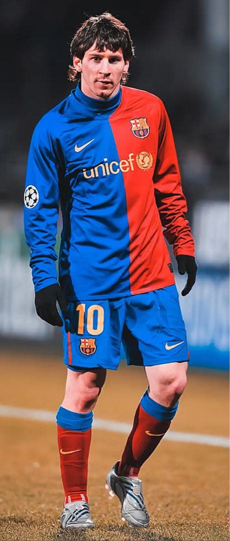 バルセロナ　FC Barcelona 08/09 ホームユニフォーム　長袖