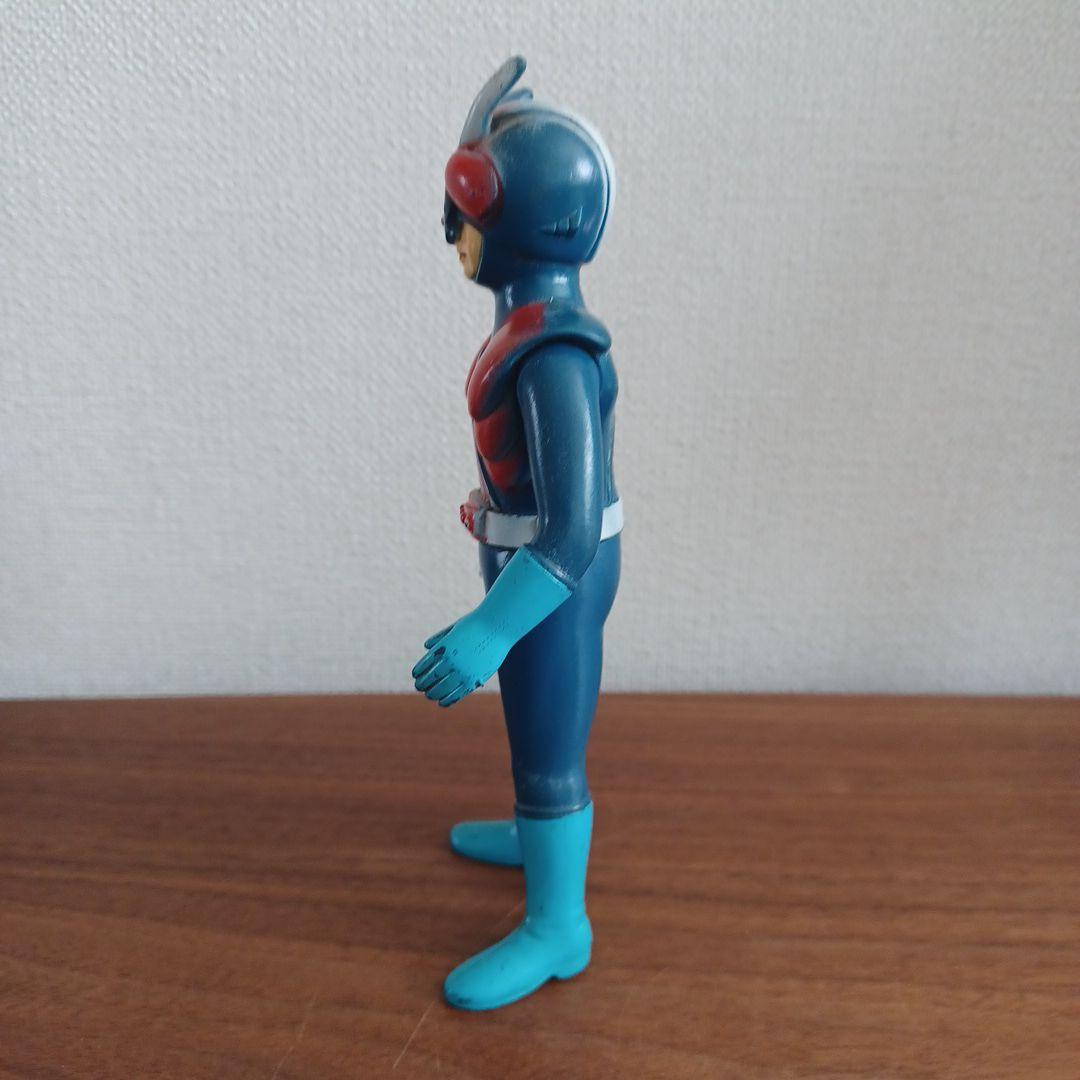 当時物　ポピー製「ライダーマン」石森プロ　超希少ソフビフィギュア