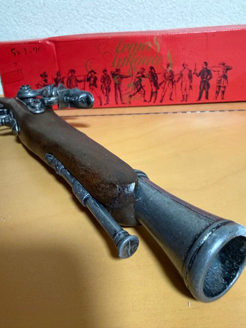 フリントロック式　ピストル　銃　モデルガン　スペイン製