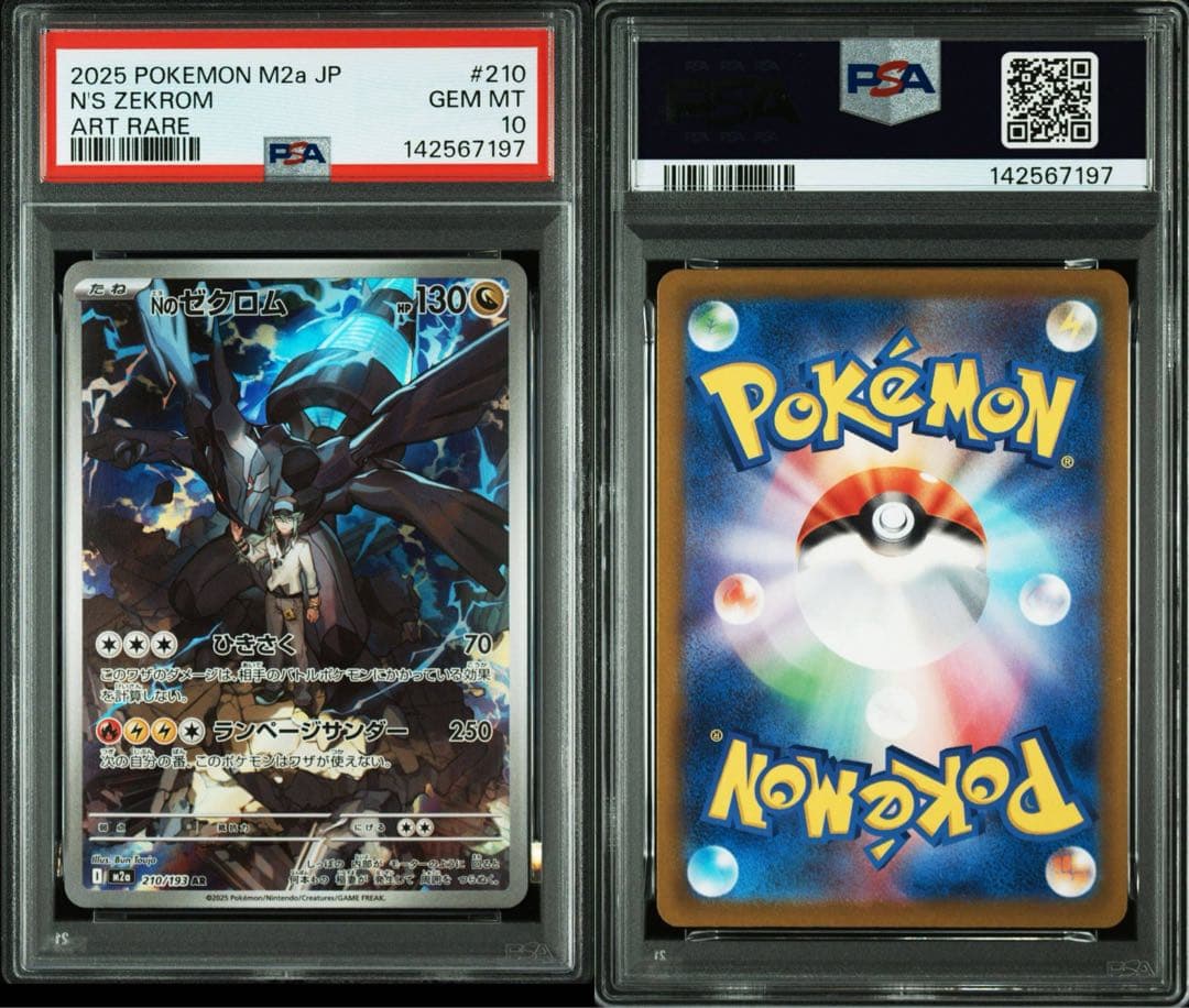 【美品】Nのゼクロム　AR PSA10 メガドリーム