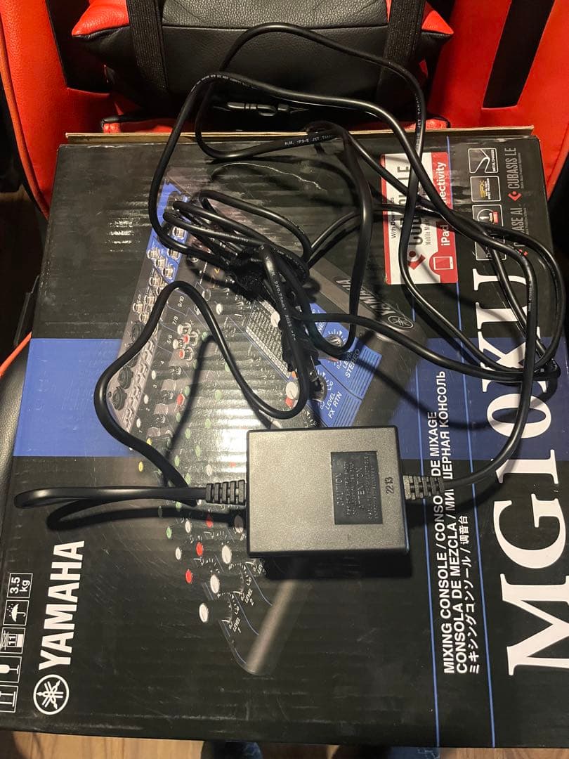 YAMAHA MG10XU アナログミキサー　オヤイデ製USBケーブル付き