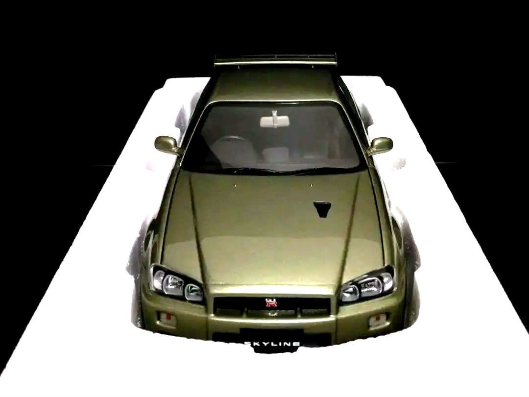 おまけ有 限定1000 日産 スカイライン GT-R R34 VspecⅡNur