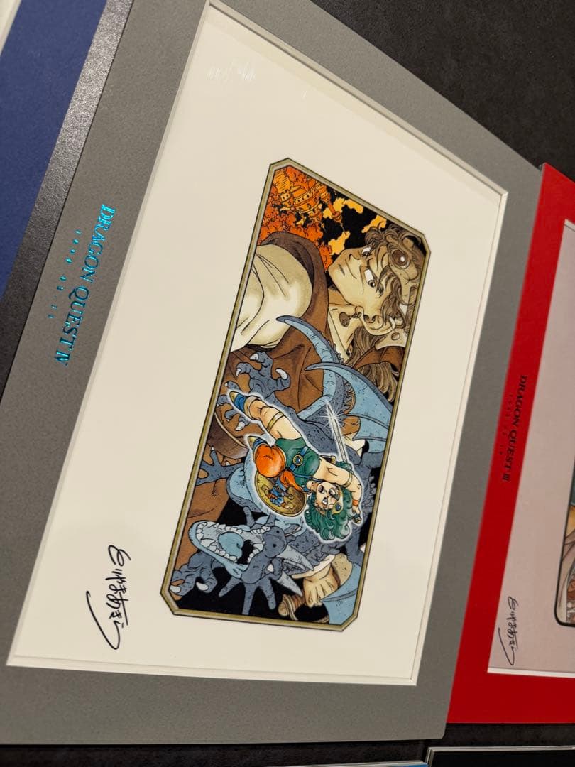 鳥山明 複製原画 6枚セット ドラゴンクエスト