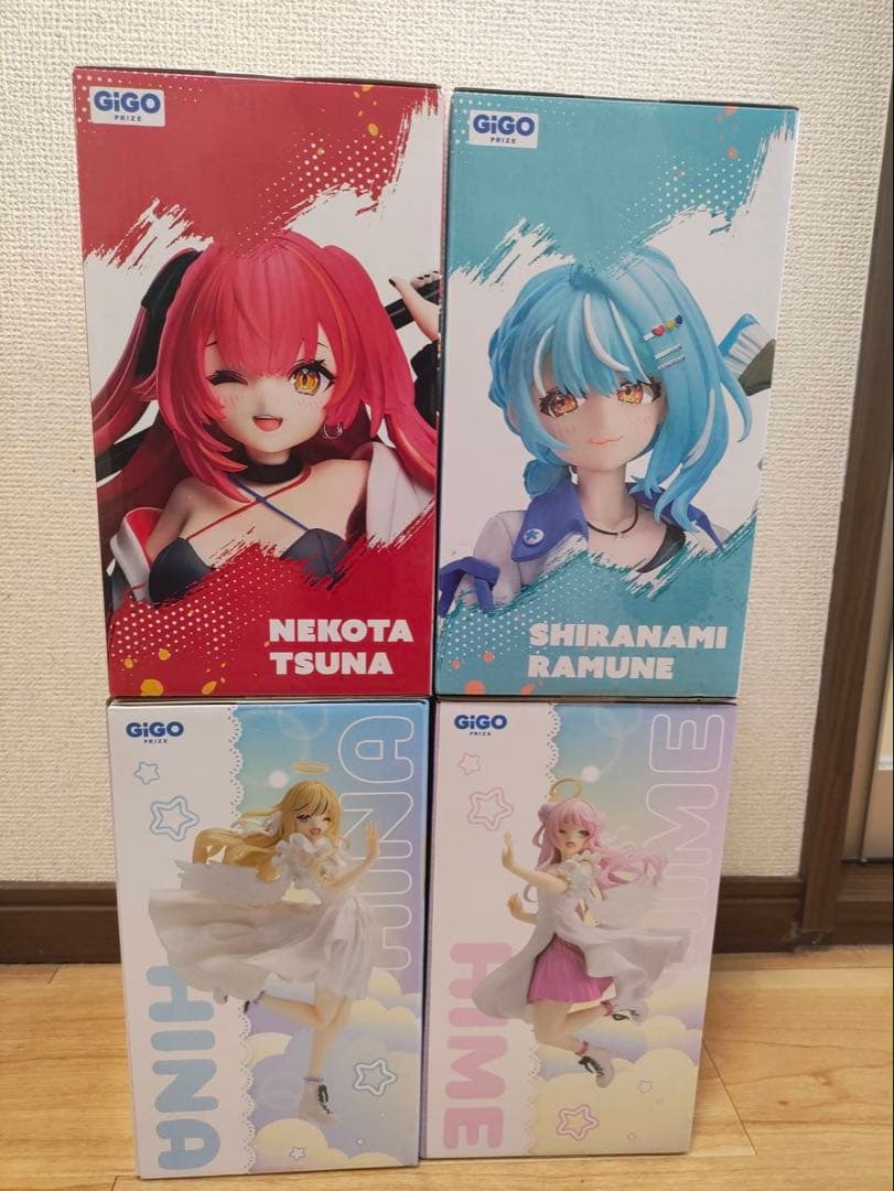 スケールフィギュアセット NEKOTA TSUNA 他