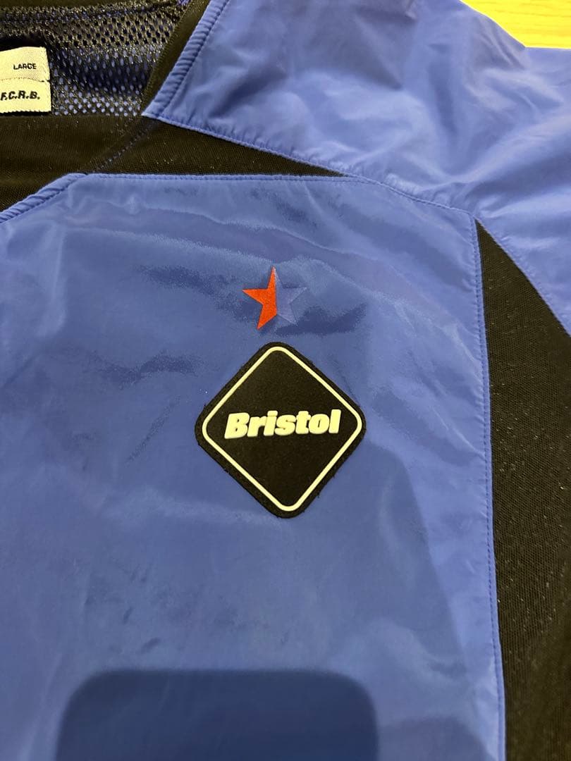 日本製 NIKE×FCRB ブリストル Wレイヤー ゲームシャツ