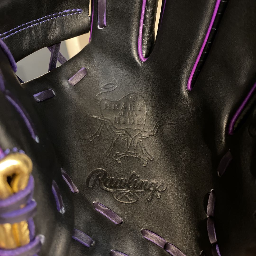 サボテン　Rawlings 軟式グローブ　内野用　岡本和真モデル